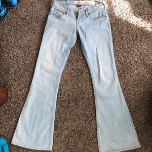 Hollister bootcut low rise jeans